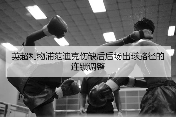 英超利物浦范迪克伤缺后后场出球路径的连锁调整